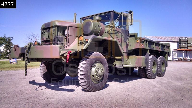 M813A1 6X6 Military Cargo Truck With Winch (C-200-43) - Oshkosh Equipment