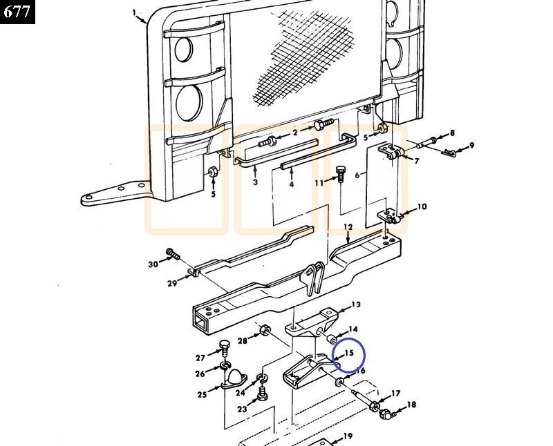 Hood Bracket - New Replacement